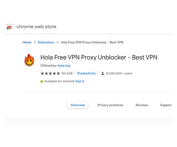 hola privacy vpn for mac